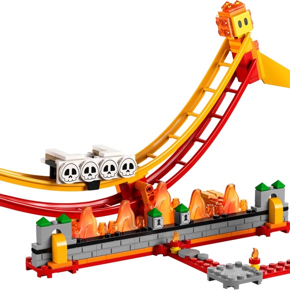 Lego Super Mario Lava Wave Ride Expansion Set 71416 - Picture 3 of 6